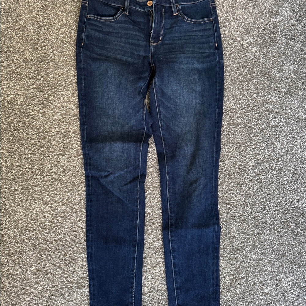 American Eagle Outfitters Dark Blue Dream Stretch Jeggings